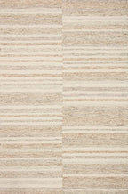 Loloi Chris Loves Julia Chris Collection CHR-03 Ivory/Clay 7'-9'' x 9'-9'', .50" Pile Height, Area Rug