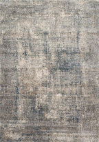 Loloi Teagan Collection TEA-05 Denim/Slate 7'-11" x 10'-6" Area Rug, Large, Soft Neutral Rug, High-Traffic for Living Room, Bedroom, Home Office, Dining Area