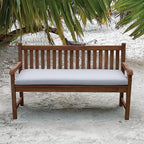 Tommy Bahama Bench Cushion, 48" X 16" X 2.5", Bamboo Bay Cloud