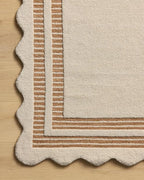 Loloi Chris Loves Julia Scottie Collection SCO-01 Ivory/Rust 2'-6" x 7'-6", .87" Pile Height, Runner Rug