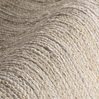 nuLOOM Oval 4x6 Rigo Jute Hand Woven Area Rug, Off White, Solid Farmhouse Design, Natural Fiber, For Bedroom, Living Room, Dining Room, Hallway, Office, Kitchen, Entryway