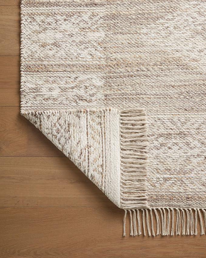 Loloi Angela Rose Rivers Collection RIV-05 Lilac/Ivory 8'-6" x 11'-6" Reversible Area Rug