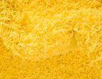 Unique Loom Solid Shag Collection Area Rug (2' 6" x 13' 1" Runner, Tuscan Sun Yellow)