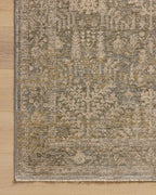 Loloi Magnolia Home by Joanna Gaines Junie Collection JUE-02 Moss/Natural 2'-7" x 8'-0", .38 Pile Height, Runner Rug