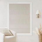 Madison Park Cordless Roman Shades, Total Blackout Window Blind Privacy Window Shades, Thermal Insulated Cordless Window Treatment for Bedroom, Living Room, Quincy, Single Panel 27" W X 64" H Linen