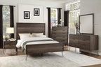 Lexicon Leavitt Panel Bed, Queen, Gray