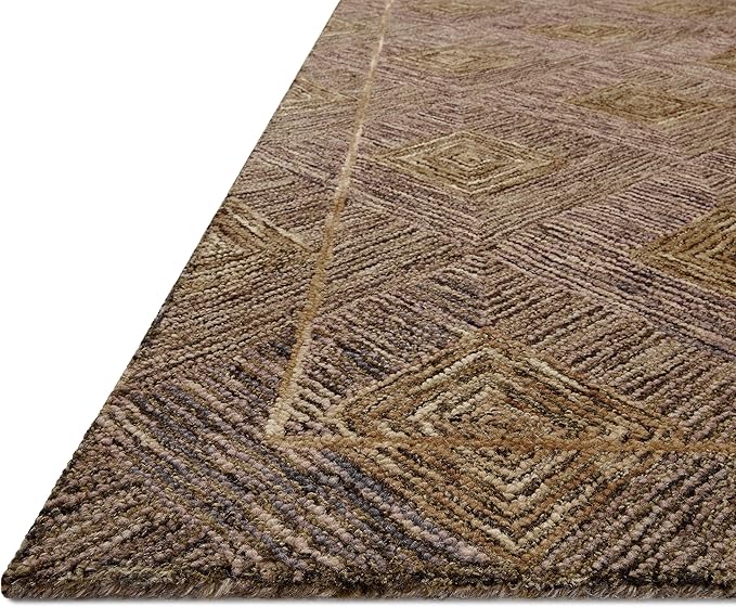 Loloi Varena Collection VAR-04 Plum/Gold 9'-3" x 13' Area Rug