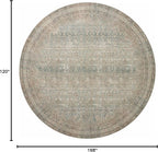 Loloi Angela Rose Aubrey Collection AUB-03 Jade/Natural 10'-0" x 14'-0", .19" Pile Height, Area Rug