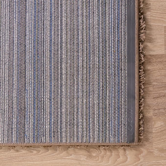 Unique Loom Solid Shag Collection Area Rug (2' 7" x 10' Runner, Sandy Brown)