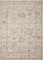Loloi Magnolia Home by Joanna Gaines Pace Collection PAC-01 Natural/Stone 9'-6" x 9'-6" Round Area Rug