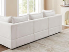 VANOMi Modular Sectional Sofa, 8 Seater Sleeper Sectional Sofa Modular Sectional Couch for Living Room, Sofa Bed-L