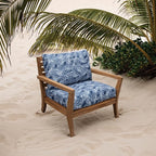 Tommy Bahama Deep Seating Lounge Cushion, 24" X 26" X 4", Pacific Zaffre
