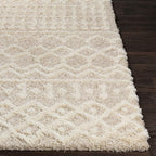 Livabliss Hapsburg Moroccan Shag Runner Area Rug,2'7" x 12',Beige