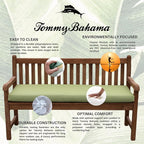 Tommy Bahama Bench Cushion, 50" X 19" X 2.5", Bamboo Bay Pear