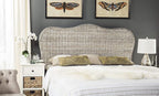 Safavieh Home Collection Imelda White Washed Headboard (King)