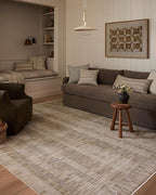 Loloi Amber Lewis Cali Collection CIL-05 Natural/Multi 2'-7" x 10'-0", .25" Pile Height, Runner Rug