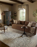 Loloi Amber Lewis Honora Collection HON-02 Slate/Beige 3'-9" x 5'-9" Accent Rug