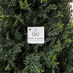 Artificial Cypress Topiary-37 Tower Style Faux Plant in Sturdy Pot - Realistic Indoor or Outdoor Potted Shrub-Home Decor by Pure Garden