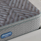 Beautyrest Days End Medium Firm Pillow Top 14.75" Mattress - Twin XL - Cooling Tech, Supportive Durable Pocketed Coils, Pressure Relief, Motion Separation; 100 Night Sleep Trial and 10 Year Warranty