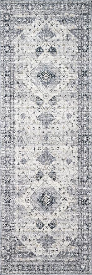 Loloi Skye Collection SKY-02 Silver/Grey 8'-0" x 8'-0" Round Area Rug