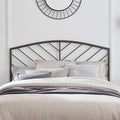 Hillsdale Essex Queen Metal Headboard, Gray Bronze, 2346-570