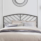 Hillsdale Essex Queen Metal Headboard, Gray Bronze, 2346-570