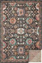 Mohawk Home 6' Round Non Slip Rug Pad Gripper 1/2 Thick Dual Surface Felt + Rubber Gripper - Safe for All Floors
