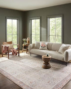 Loloi Rifle Paper Co. Maison Collection MAO-08 Cream 7'-6" x 9'-6", .19" Pile Height, Area Rug