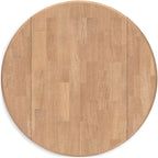 Signature Design by Ashley Gesthaven Contemporary Dining Drop Leaf Table with 4 Legs, Light Brown & Dark Brown
