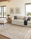 Loloi Amber Lewis Alie Collection ALE-05 Gold/Beige 9'-6'' x 13'-1'', .13'' Pile Height, Area Rug