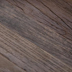 SIMPLIHOME Damien SOLID AGED ELM WOOD and Metal 50 inch Wide Modern Industrial Console Table in Distressed Natural Elm for the Living room Entryway and Bedroom