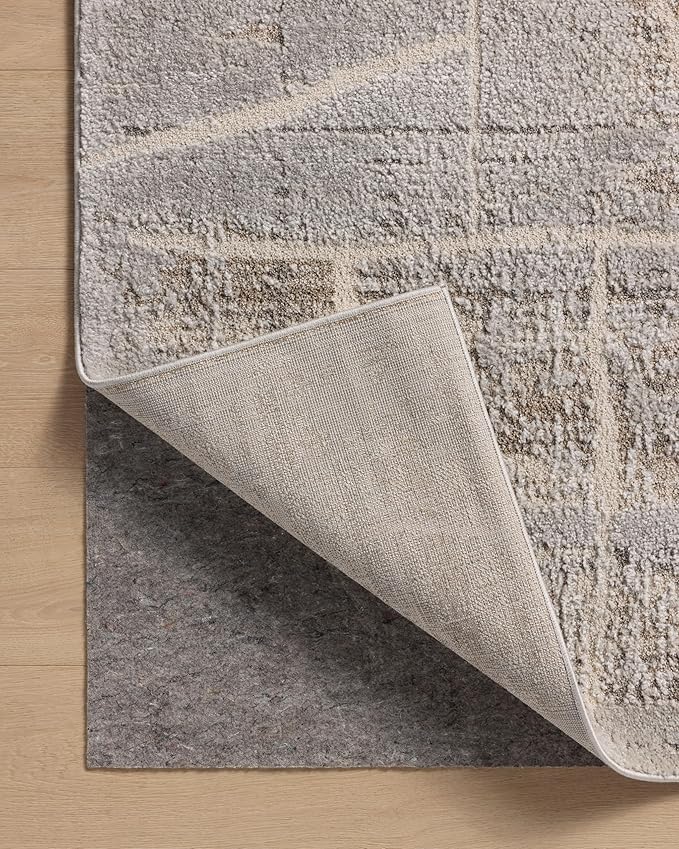 Loloi Amber Lewis Monty Collection MOT-07 Natural/Mist 6'-7" x 9'-3", .50" Pile Height, Area Rug