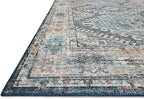 Loloi II Skye Collection SKY-03 Denim/Natural 2'-3" x 3'-9" Accent Rug