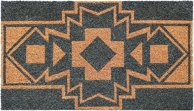 KAF Home New Coir Doormat, Heavy-Duty, Weather Resistant