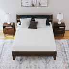 Signature Design by Ashley California King Size Chime 10 Inch Medium Firm Memory Foam Mattresswith Green Tea & Charcoal Gel for Pressure Relief, Fiberglass Free, Mattress In A Box