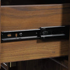 Sauder Clifford Place Credenza, Grand Walnut finish
