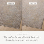 Loloi Amber Lewis Cali Collection CIL-03 Taupe/Multi 2'-7" x 8'-0", .25" Pile Height, Runner Rug