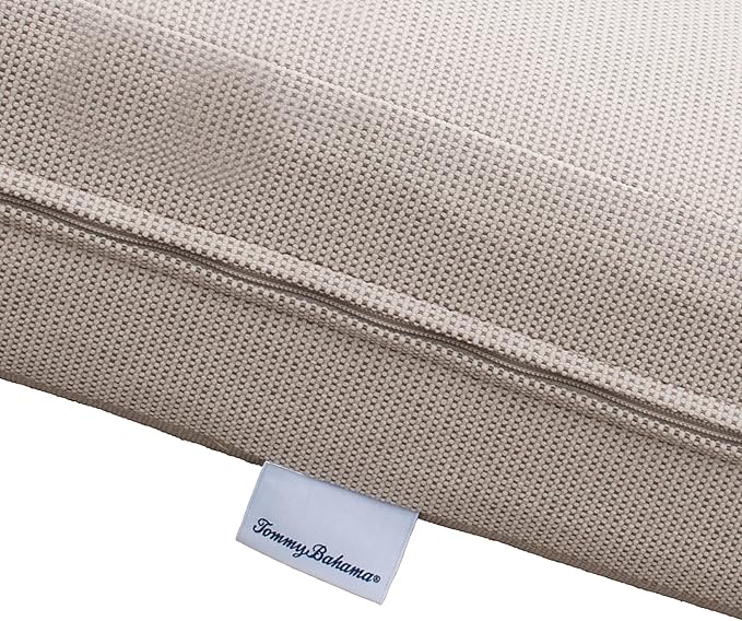 Tommy Bahama Deep Seating Lounge Cushion, 24" X 24" X 4", Bamboo Bay Sand