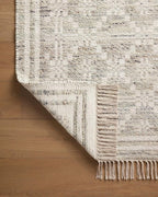 Loloi Angela Rose Rivers Collection RIV-02 Lagoon/Ivory 8'-6" x 11'-6" Reversible Area Rug