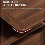 Executive Desk, 118.1 inch Executive Wood Desks L Shape Desk with Drawers with Drawers and Lockable Storage No Installation Required Without Display Racks and Bookshelves