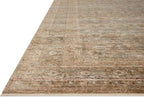 Loloi Amber Lewis Molly Collection MOL-06 Gold/Blue 5'-3" x 7'-9" Low Pile Area Rug