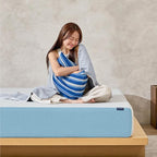 LIFEMENT Basic King Cooling Gel Infused Memory Foam Mattress in a Box | Medium Firm Bed, Fiberglass Free, Certified Pressure Relief Foam, Cooling Comfort Sleep, 6 Inch
