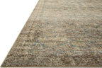 Loloi Amber Lewis Morgan Collection MOG-04 Sea/Sage 2'-3" x 11'-6" 38" Thick Runner Rug feat. CloudPile, Neutral, Room Décor, Vintage Inspired, Livingroom, Bedroom, Dining Area