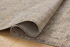 Loloi Chris Loves Julia Ida Collection IDA-01 Taupe/Multi 2'-7" x 10'-0", .19" Pile Height, Runner Rug