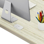 SHW 48-Inch Commercial-Grade Office Computer Desk, Maple
