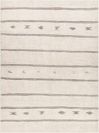 Livabliss x Becki Owens Rivi Moroccan Area Rug , 3'11" x 5'7", Ivory/Black