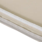 Classic Accessories Montlake Water-Resistant 25 x 25 x 5 Inch Outdoor Seat Cushion, Durable Patio Furniture Cushion with Straps,Antique Beige, Outdoor Cushion Cover