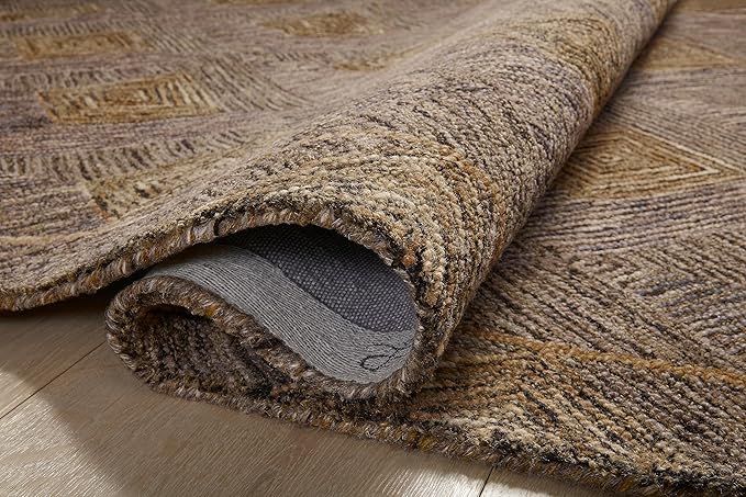 Loloi Varena Collection VAR-04 Plum/Gold 9'-3" x 13' Area Rug