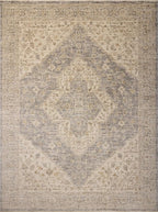 Loloi Magnolia Home by Joanna Gaines Junie Collection JUE-05 Denim/Natural 2'-0" x 3'-0", .38" Pile Height, Accent Rug