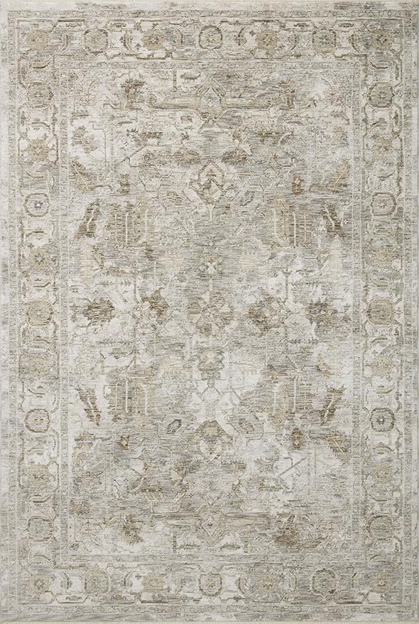 Loloi Amber Lewis Honora Collection HON-06 Grey/Taupe 3'-9" x 5'-9" Accent Rug